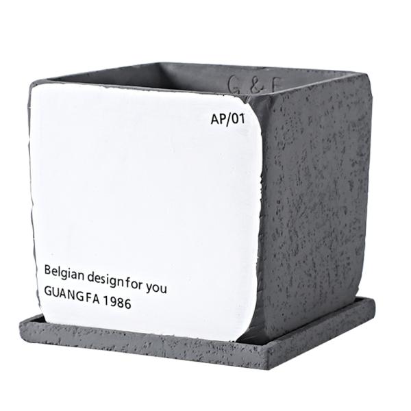Indoor Cement Flowerpot