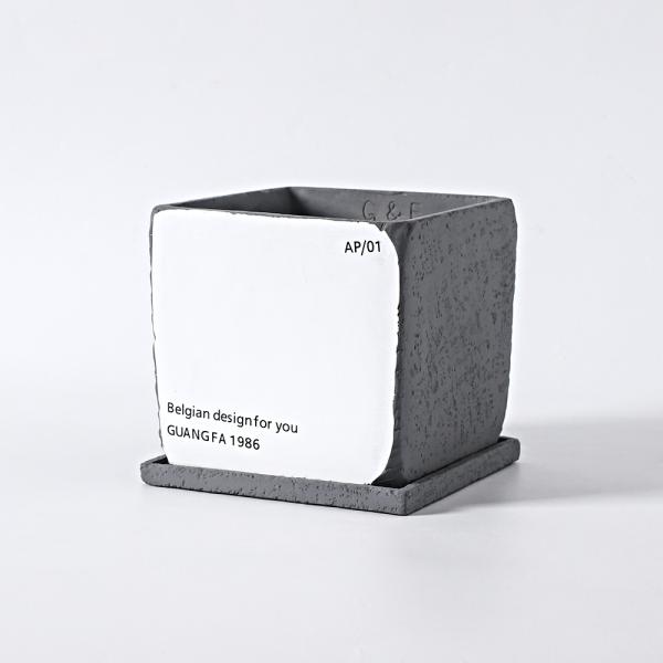 Indoor Cement Flowerpot