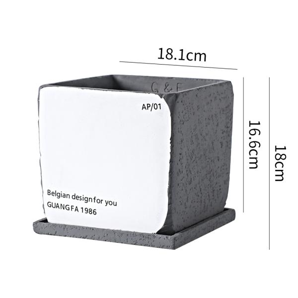 Indoor Cement Flowerpot