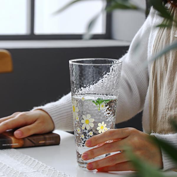 440 ML Glass Water Cup
