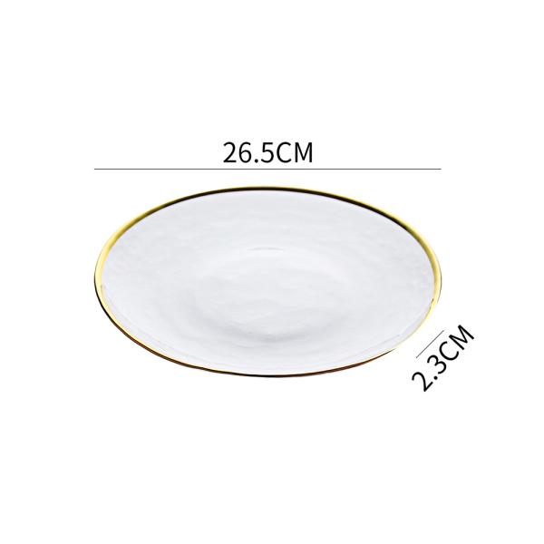 10 inch Glass Plate