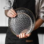8-inch Glass Steak Plate