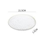8-inch Glass Steak Plate