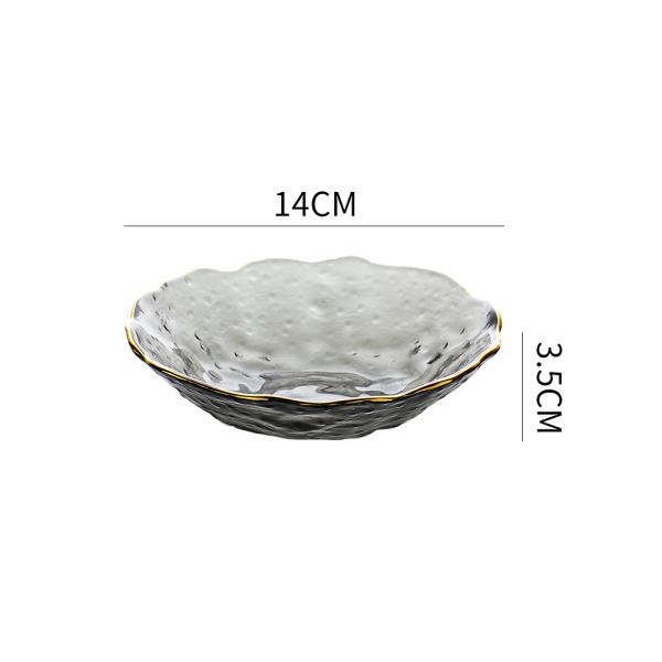 5.5 Inch Glass Plate