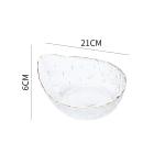 8 inch Glass Fruit Plate