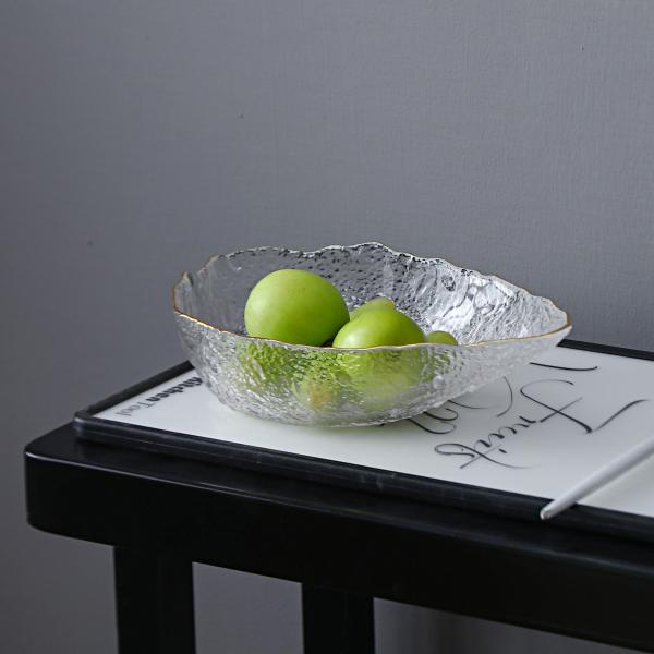 8 inch Glass Fruit Plate