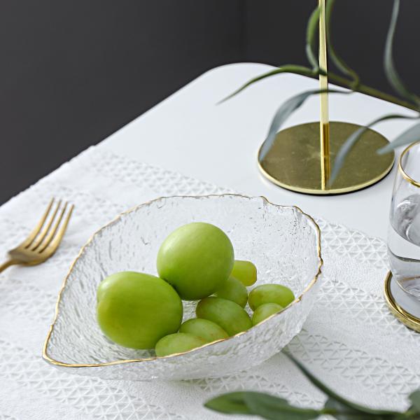 8 inch Glass Fruit Plate