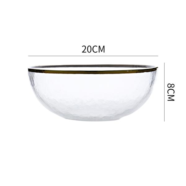 8 Inch Glass Bowl