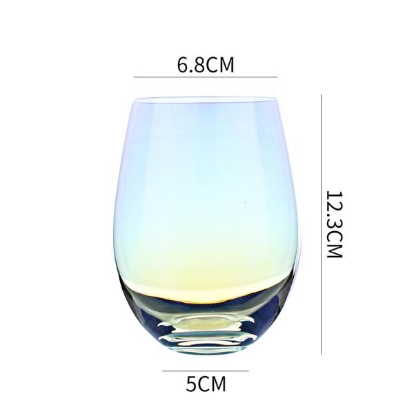 540ml Glass Water Cup