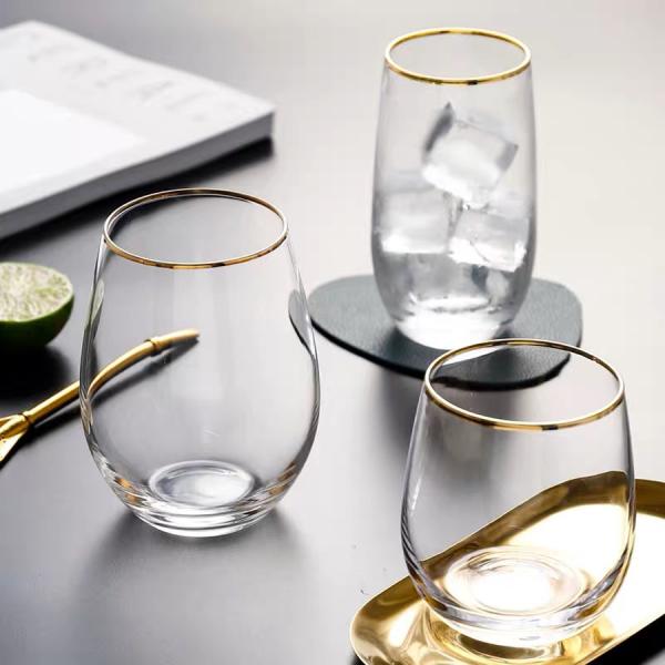540ml Glass Water Cup