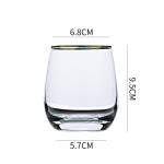 344ml Glass Water Cup