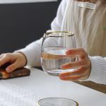 344ml Glass Water Cup