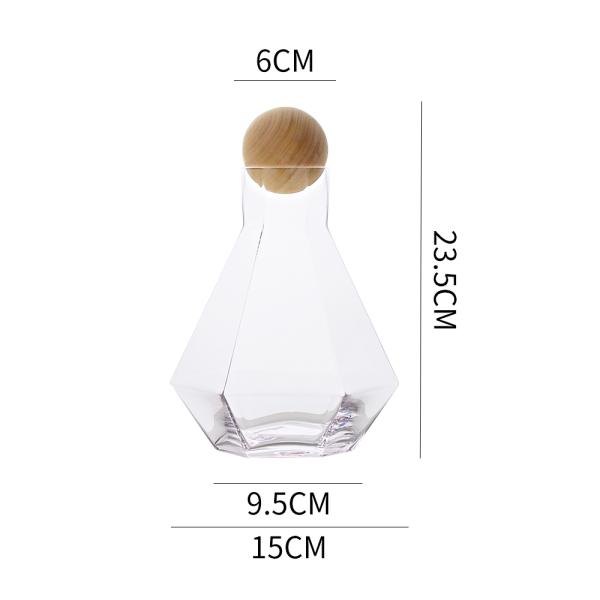 1300 ml Glass Water