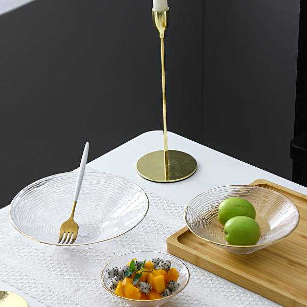Three Piece Glass Bowl