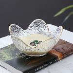 Gold Drawing Glass Plate