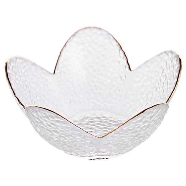 Gold Drawing Glass Plate