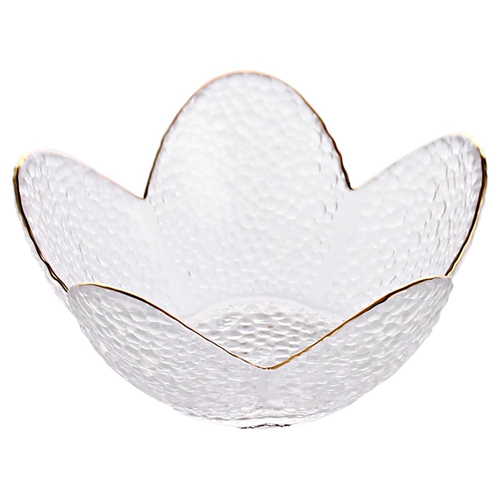 Gold Drawing Glass Plate