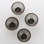 Four Pieces Glass Bowl