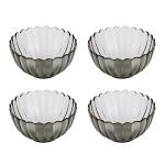 Four Pieces Glass Bowl