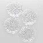Four Pieces Glass Plate