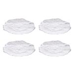 Four Pieces Glass Plate