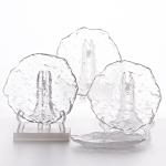 Four Pieces Glass Plate