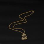 Sunglasses man avatar necklace
