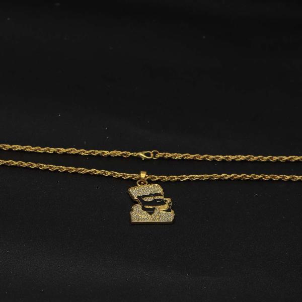 Sunglasses man avatar necklace