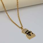 Sunglasses man avatar necklace