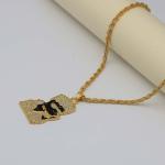 Sunglasses man avatar necklace
