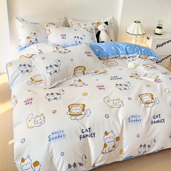 Four-piece bed sheet