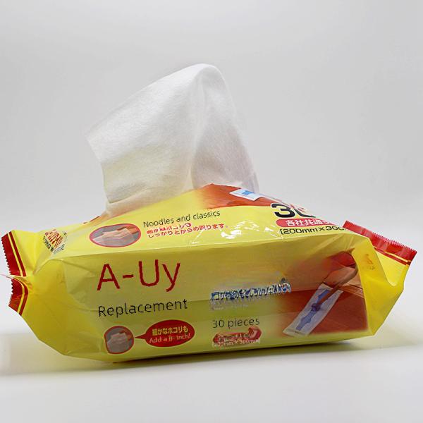 30-piece Disposable Electrostatic Dust Paper For Floor Cleaning Machine Non-dust Dust Paper Sticky Cloth Mop