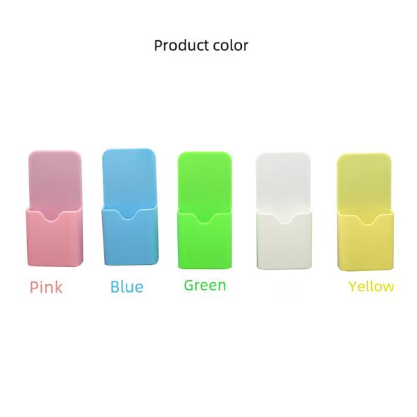 Magnetic Whiteboard Blackboard Multi-functional Water-soluble Chalk Storage Box Pen Holder Rectangular Plastic Organizer