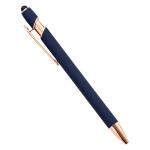 Aluminum Rod Ballpoint Pen Press-button Metal Medium Oil Pen Printable Push-button Aluminum Rod Ballpoint