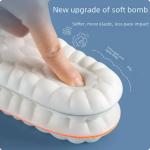 Shoe Insoles Height Increase Insoles Unisex Eva Material Green Color Various Sizes Available