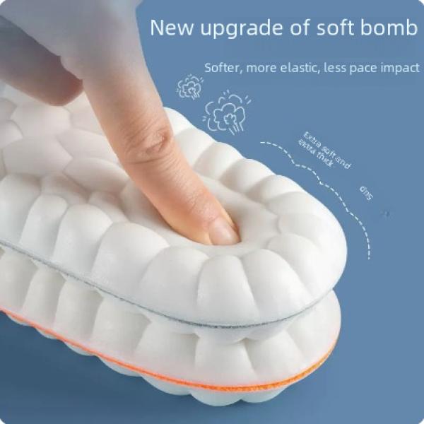 Shoe Insoles Height Increase Insoles Unisex Eva Material Green Color Various Sizes Available