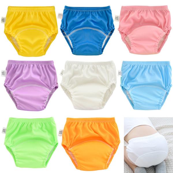 2024 Baby Training Pants Washable 6-Layer Polyester Diaper Pants Baby Diaper Pants Cotton Study Pants Summer Diaper