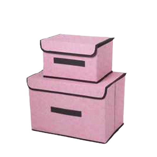 Foldable Non-woven Fabric Storage Box Home Life Supplies Wardrobe Clothes Trousers Organizer Box Toy Storage