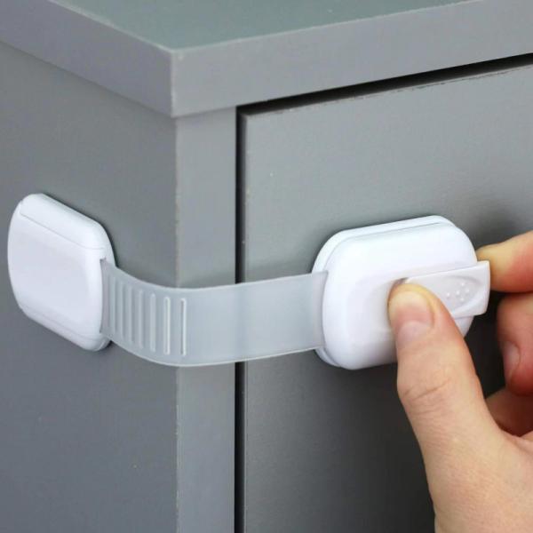 New Child Safety Lock Baby Drawer Lock Baby Anti-pinch Cabinet Fridge Toilet Child