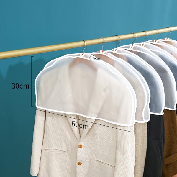Coat Suit Cover Storage Cleaning Tool Durable Waterproof Peva Material Foldable Design For Home Use