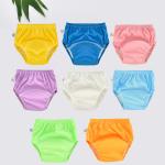 2024 Baby Training Pants Washable 6-Layer Polyester Diaper Pants Baby Diaper Pants Cotton Study Pants Summer Diaper