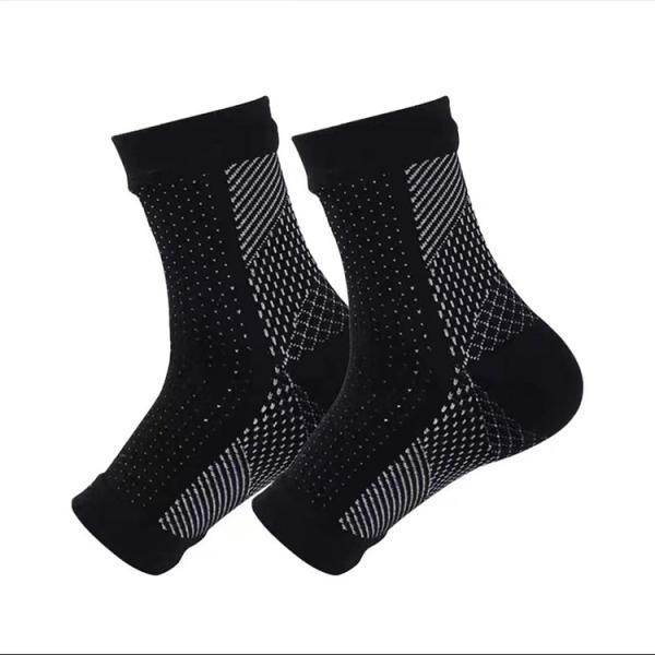 Outdoor Fitness Sports Ankle Support Pressure Socks Compression Sleeve Toe Protection Elastic Socks Compression Sleeve