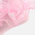New spring and summer children's thin cotton socks lace mid-length socks girls solid color Fashion Princess socks breathable spot