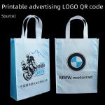 Convention Advertising Non-woven Fabric Handbag Customized Non-eco-friendly Colorful Car-stitched Coated Non-woven Bag Logo