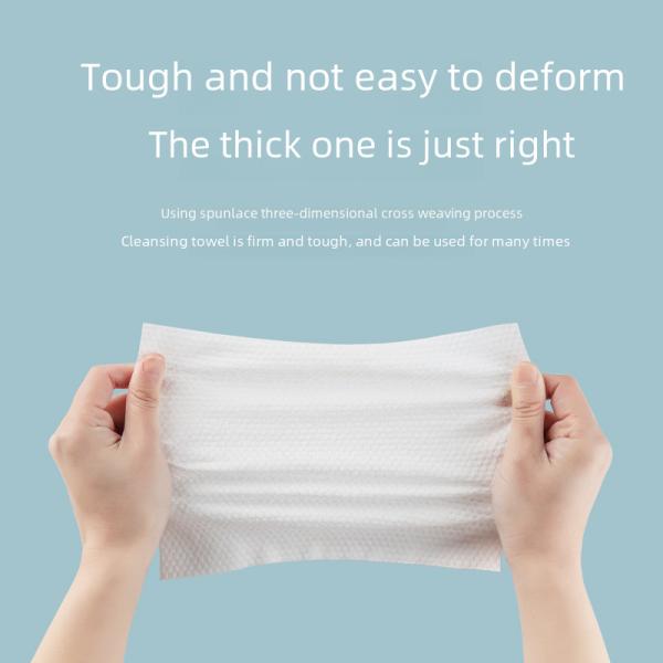 Thickened Disposable Cotton Soft Towel Beauty Extractable Face Washing Towel Face Makeup Removal Washing