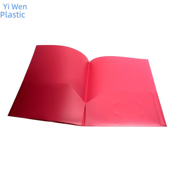 A4 Document Folder Storage Book Pp Office Supplies File Folder Frog Clip Eco-friendly Organizer For Home Office Use