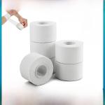 White Protective Cotton Fixed Adhesive Tape Wrists Ankles Sports Bandage Edge Cotton Fabric Outdoor Combination Protective Gear