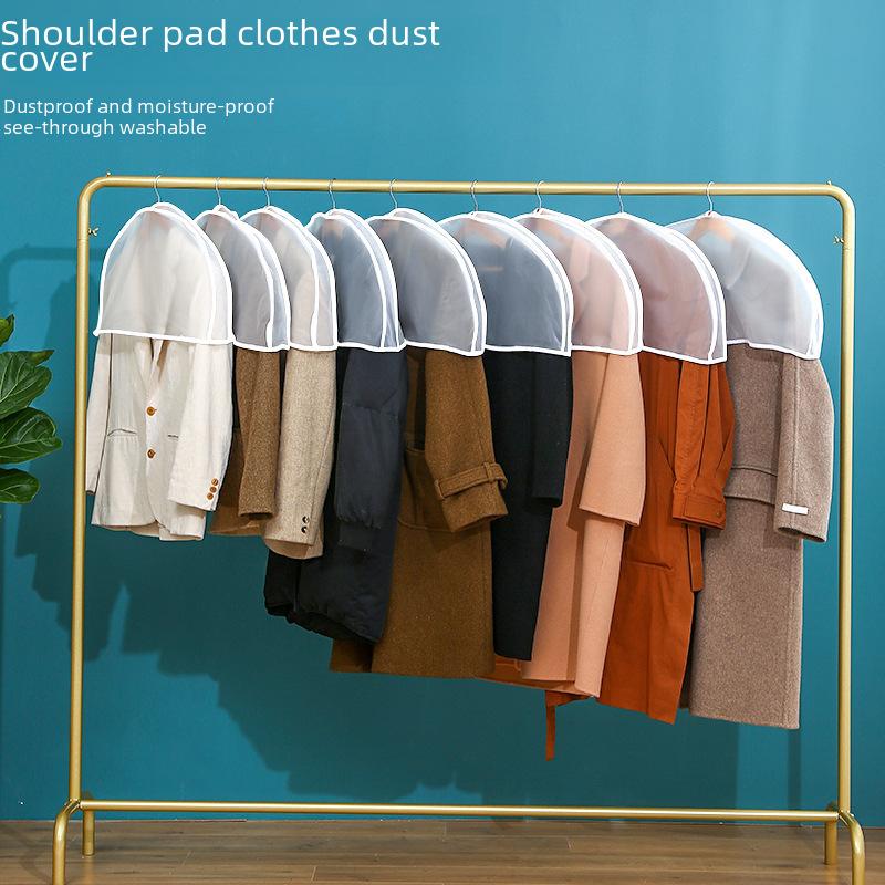 Coat Suit Cover Storage Cleaning Tool Durable Waterproof Peva Material Foldable Design For Home Use