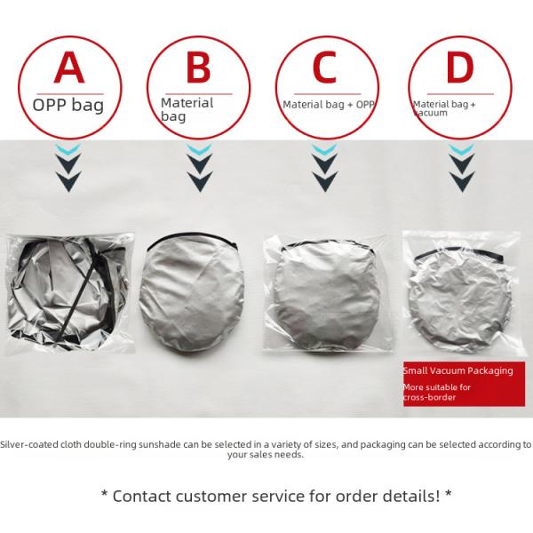 Car Sunshade Umbrella Style Sunshade Suitable For Various Models Blocks Sunlight Effectively Protects Interior Vehicle