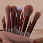 New 13-piece Portable Soft Bristle Makeup Brush Set Cheek Brush Eye Shadow Full Set Beauty Makeup Tools